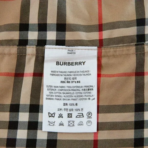 Burberry Karla Vintage Check Sleeveless Shirtdress - Size 10​ US - Picture 9 of 12